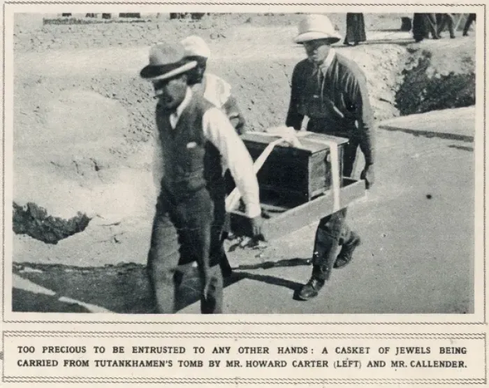 Framed Print : Howard Carter and Mr Callender Framed Print : Howard Carter and Mr Callender