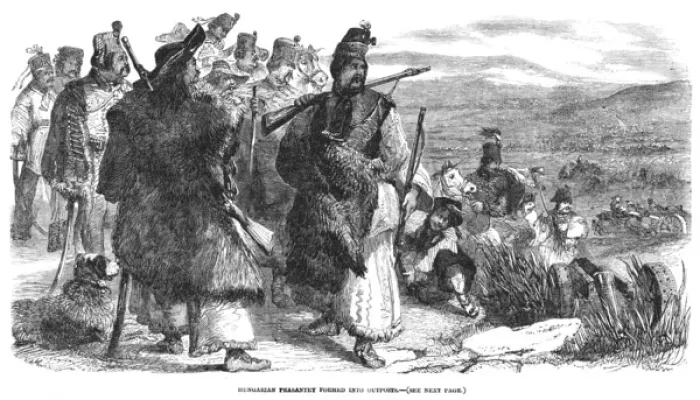 Framed Print : Hungary / 1849 / Peasants Framed Print : Hungary / 1849 / Peasants