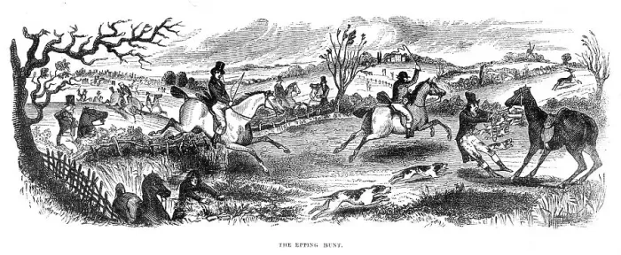 Framed Print : Hunting / Deer / Epping Fst Framed Print : Hunting / Deer / Epping Fst