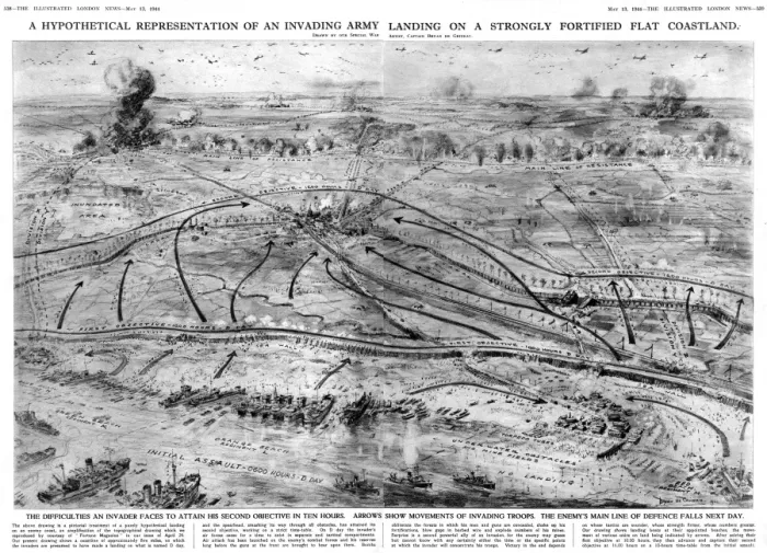 Framed Print : A Hypothetical Landing on an enemy coast Framed Print : A Hypothetical Landing on an enemy coast
