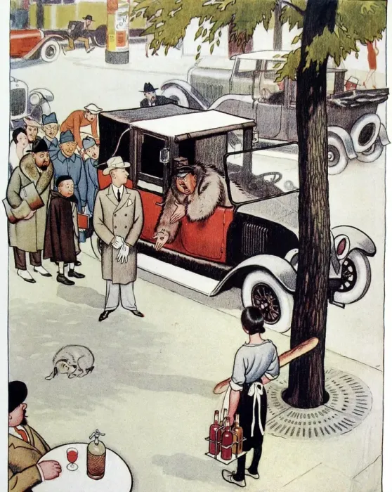 Framed Print : When Ignorance is Bliss Cartoon, 1928 Framed Print : When Ignorance is Bliss Cartoon, 1928