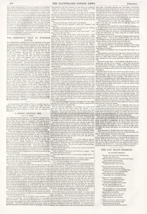Framed Print : Illustrated London News Christmas supplement 1848