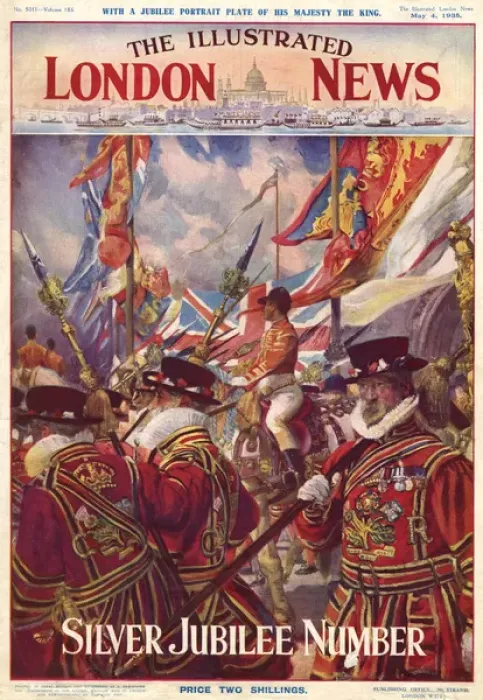 Framed Print : Illustrated London News Silver Jubilee Number 1935 Framed Print : Illustrated London News Silver Jubilee Number 1935
