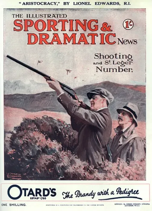 Framed Print : Illustrated Sporting & Dramatic News cover Shooting Number