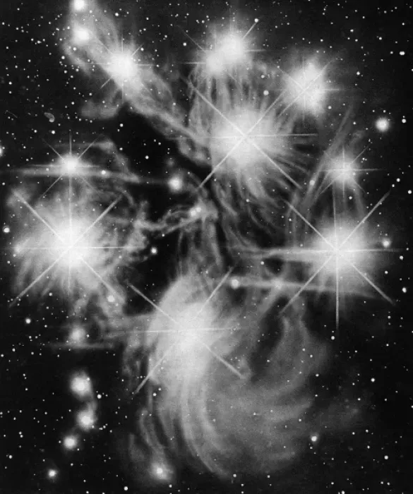Framed Print : Illustration of the Pleiads, 1923 Framed Print : Illustration of the Pleiads, 1923