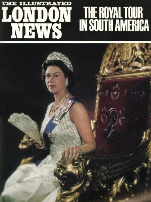 Framed Print : ILN front cover: Queen Elizabeth II Framed Print : ILN front cover: Queen Elizabeth II