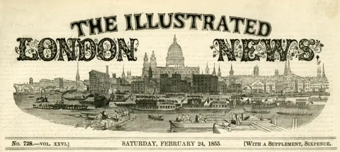 Framed Print : Iln Masthead Framed Print : Iln Masthead