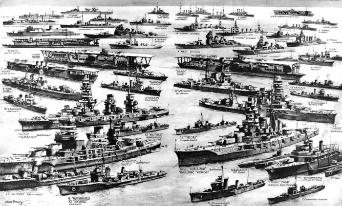 Framed Print : The Imperial Japanese Navy, Second World War, 1941 Framed Print : The Imperial Japanese Navy, Second World War, 1941