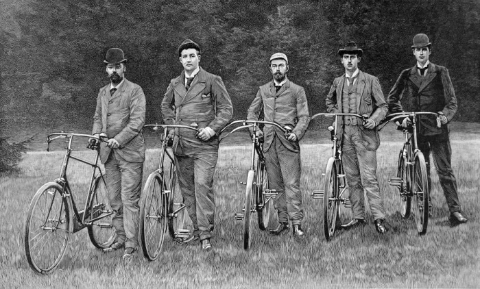 Framed Print : Imperial and Royal Cyclists, 1894 Framed Print : Imperial and Royal Cyclists, 1894