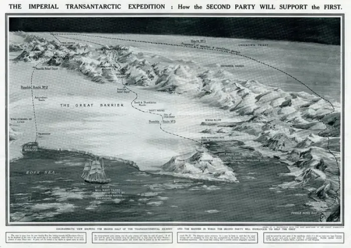 Framed Print : Imperial Trans-Antarctic Expedition 1914 -1917 Framed Print : Imperial Trans-Antarctic Expedition 1914 -1917