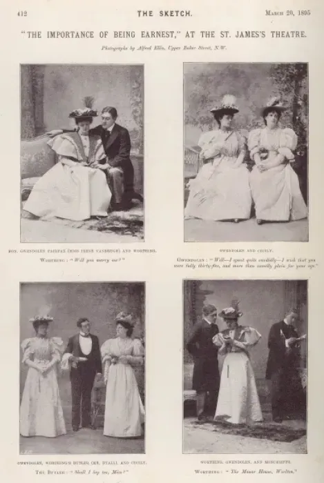 Framed Print : The Importance of Being Earnest