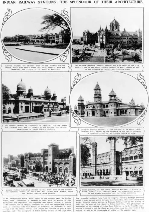 Framed Print : Indain Railway Stations: The Splendor of their Architecture