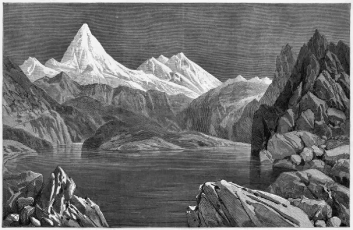 Framed Print : India Himalayas Framed Print : India Himalayas