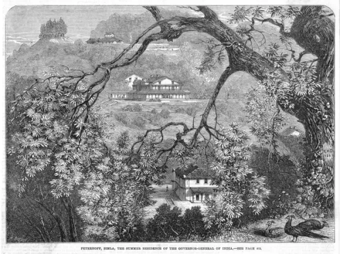 Framed Print : India  /  Simla