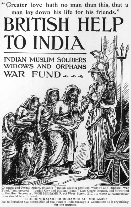 Framed Print : Indian Muslim soldiers Widows and Orphans War Fund Framed Print : Indian Muslim soldiers Widows and Orphans War Fund