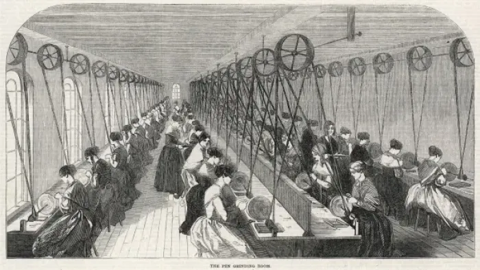 Framed Print : Industry / Pen Manufacture Framed Print : Industry / Pen Manufacture