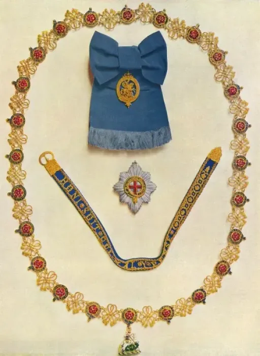 Framed Print : Insignia of the most noble Order of the Garter Framed Print : Insignia of the most noble Order of the Garter