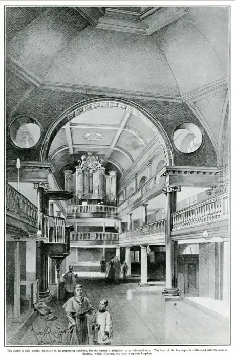 Framed Print : Interior of the Sardinian Chapel, 1906