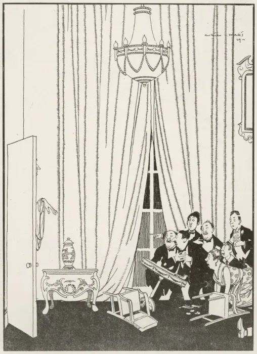 Framed Print : The Interrupted Seance by Arthur Watts