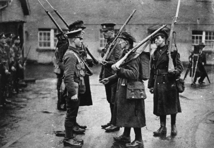 Framed Print : Irish Free State troops Framed Print : Irish Free State troops