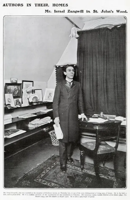Framed Print : Israel Zangwill (1864 - 1926), English playwright and novelist Framed Print : Israel Zangwill (1864 - 1926), English playwright and novelist