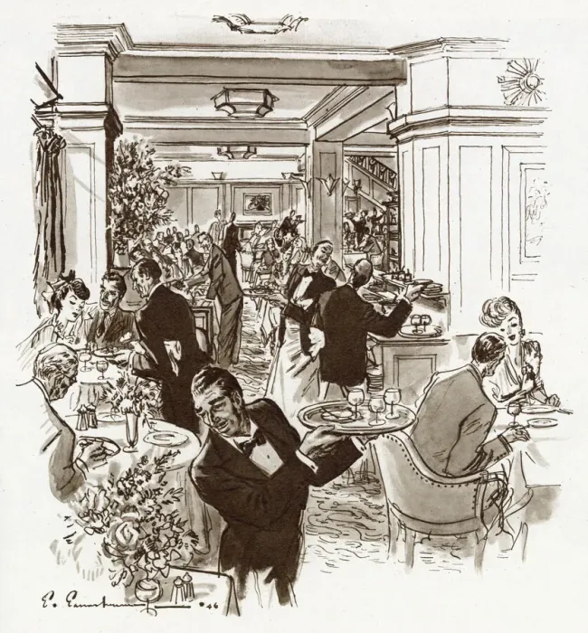 Framed Print : The Ivy, 1946 Framed Print : The Ivy, 1946