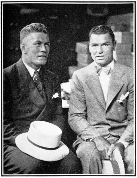 Framed Print : Jack Dempsey and Gene Tunney, 1926 Framed Print : Jack Dempsey and Gene Tunney, 1926