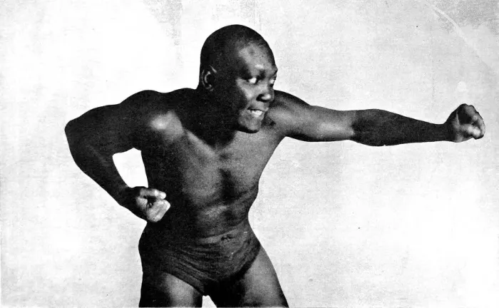 Framed Print : Jack Johnson (1878-1946) Framed Print : Jack Johnson (1878-1946)