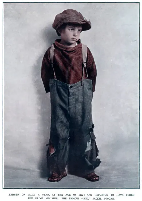Framed Print : Jackie Coogan, October 1921 Framed Print : Jackie Coogan, October 1921