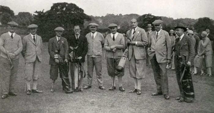 Framed Print : James Braid at Rowland Joness benefit match Framed Print : James Braid at Rowland Joness benefit match