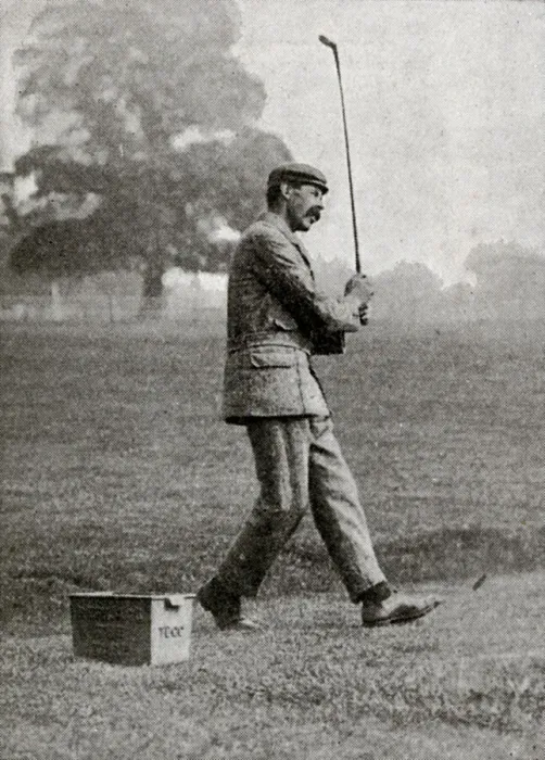 Framed Print : James Braid at the Tooting Tournament Framed Print : James Braid at the Tooting Tournament