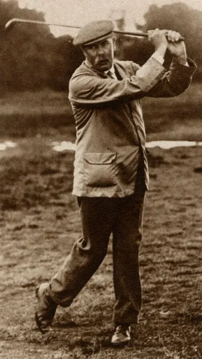 Framed Print : James Braid - a most typical picture