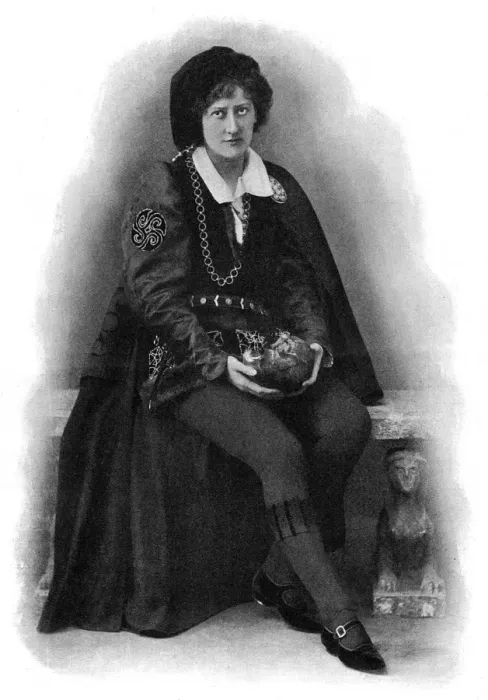 Framed Print : Janette Steer as Hamlet