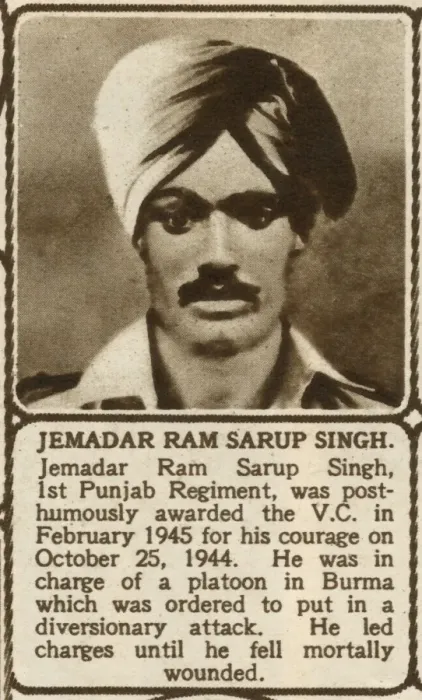 Framed Print : Jemadar Ram Sarup Singh Framed Print : Jemadar Ram Sarup Singh