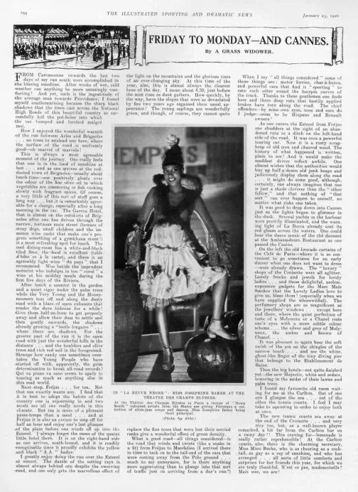 Framed Print : Josephine Baker in the Revue N觲e Framed Print : Josephine Baker in the Revue N觲e