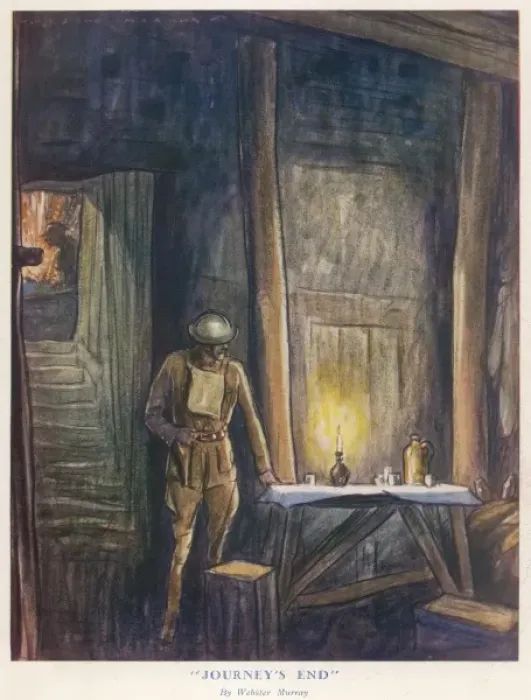 Framed Print : Journeys End by Webster Murray
