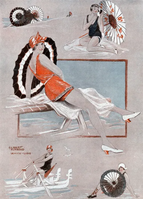 Framed Print : The Joys of the Lido