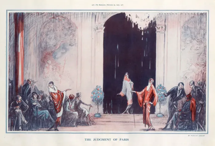 Framed Print : The Judgement of Paris, by Webster Murray Framed Print : The Judgement of Paris, by Webster Murray