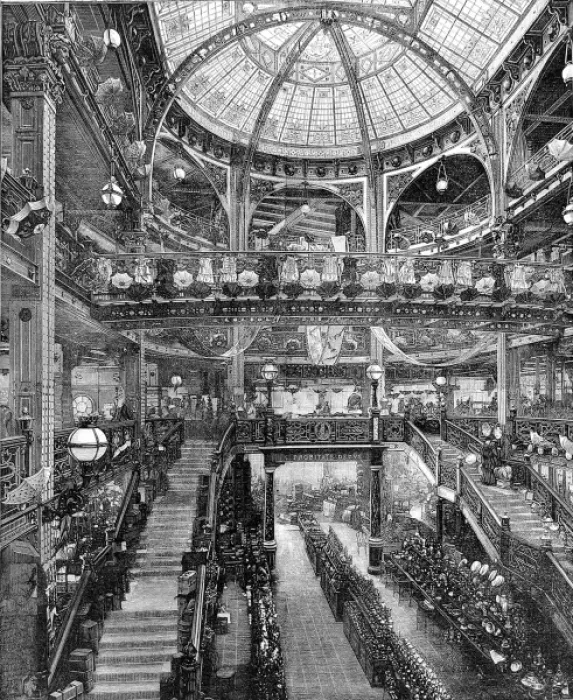 Framed Print : Jules Jaluzot & Co. Store, Paris, 1884 Framed Print : Jules Jaluzot & Co. Store, Paris, 1884
