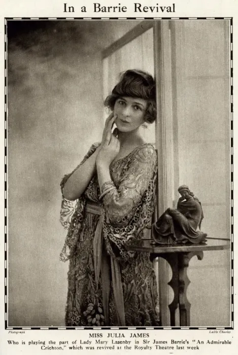 Framed Print : Julia James in 1920