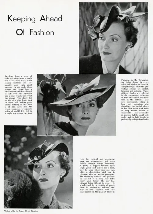 Framed Print : Keeping ahead of fashion 1937