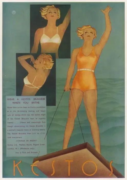 Framed Print : Kestos advertisement Framed Print : Kestos advertisement