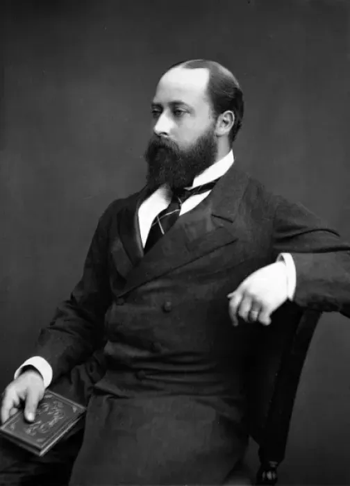 Framed Print : King Edward VII, 1876 Framed Print : King Edward VII, 1876