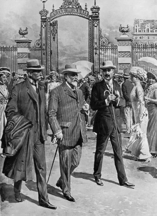 Framed Print : King Edward VII - last visit to Biarritz Framed Print : King Edward VII - last visit to Biarritz
