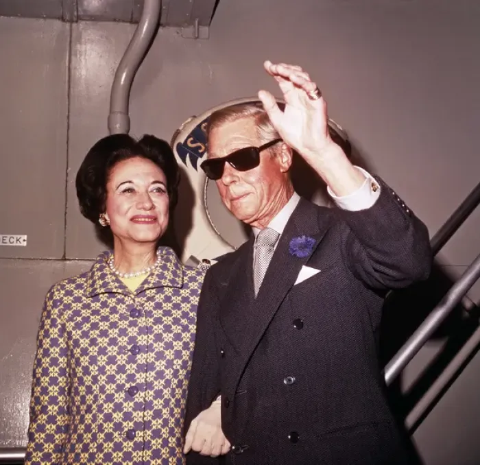 Framed Print : King Edward VIII with Wallis Simpson Framed Print : King Edward VIII with Wallis Simpson