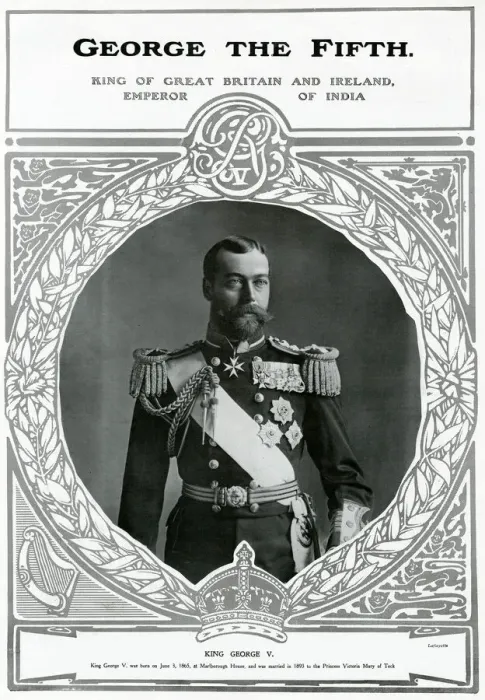 Framed Print : King George V Framed Print : King George V