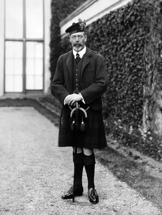 Framed Print : King George V