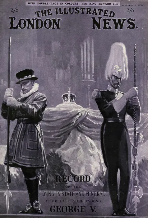 Framed Print : King George V, Lying-in-State Framed Print : King George V, Lying-in-State