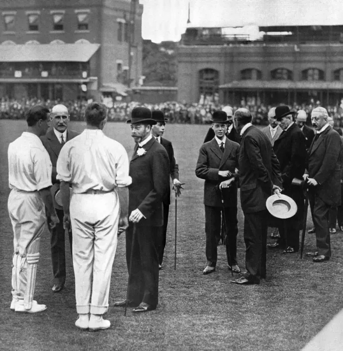 Framed Print : King George V & Prince of Wales at Lords cricket ground Framed Print : King George V & Prince of Wales at Lords cricket ground