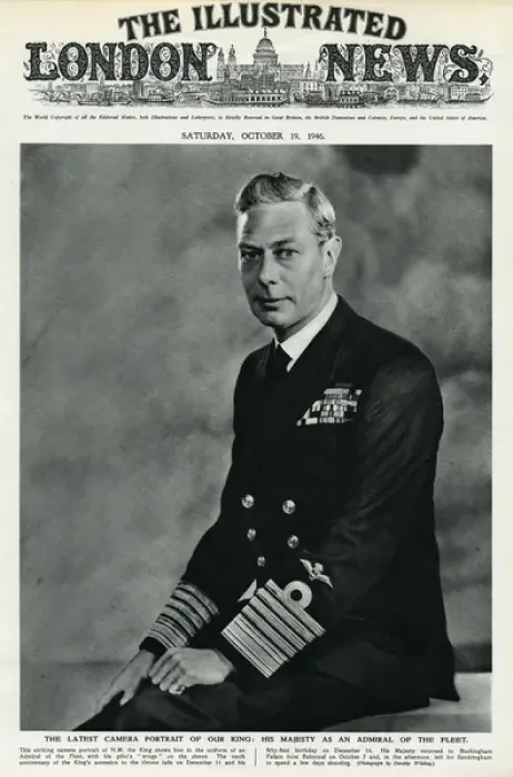 Framed Print : King George VI as Admiral of the Fleet Framed Print : King George VI as Admiral of the Fleet